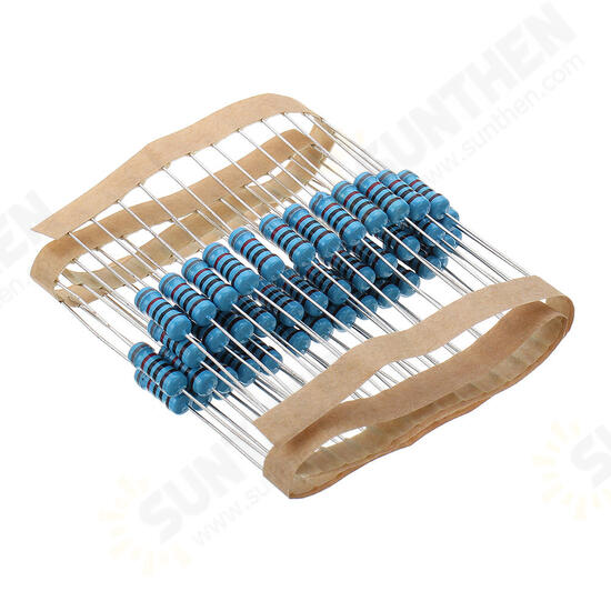50pcs 1W Metal Film Resistor 1% 820 ohm