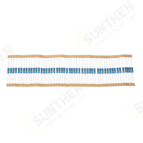 50pcs 1W Metal Film Resistor 1% 820 ohm