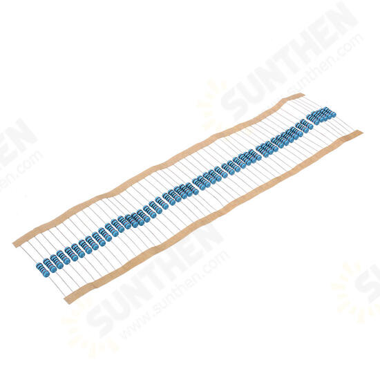 50pcs 1W Metal Film Resistor 1% 820 ohm
