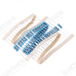 50pcs 1W Metal Film Resistor 1% 910K ohm 50pcs 1W Metal Film Resistor 1% 910K ohm