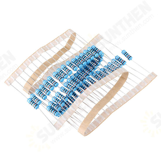 50pcs 1W Metal Film Resistor 1% 910K ohm