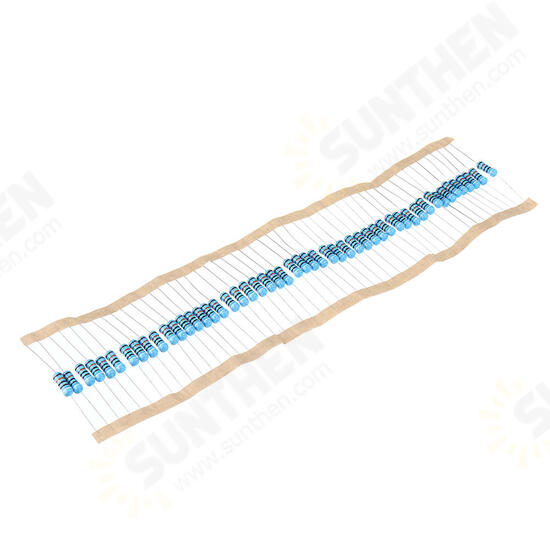 50pcs 1W Metal Film Resistor 1% 910K ohm