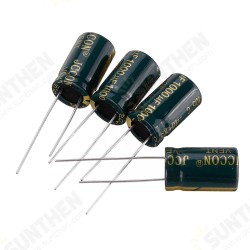 50pcs 25V 1000uf 10x16MM High Frequency Low ESR Radial Electrolytic Capacitor 50pcs 25V 1000uf 10x16MM High Frequency Low ESR Radial Electrolytic Capacitor