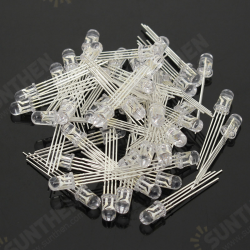 50pcs 5mm Full-color LED RGB Common Anode Four Feet Transparent Highlight Color Light 5mm Diode Colorful 50pcs 5mm Full-color LED RGB Common Anode Four Feet Transparent Highlight Color Light 5mm Diode Colorful