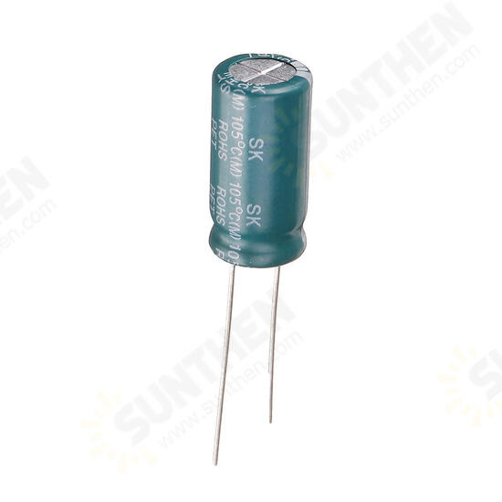 50pcs 6.3V 2200UF 10x20MM High Frequency Low ESR Radial Electrolytic Capacitor
