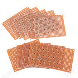 50pcs Universal PCB Board 5x7cm 2.54mm Hole Pitch DIY Prototype Paper Printed Circuit Board Panel Single Sided Board 50pcs Universal PCB Board 5x7cm 2.54mm Hole Pitch DIY Prototype Paper Printed Circuit Board Panel Single Sided Board