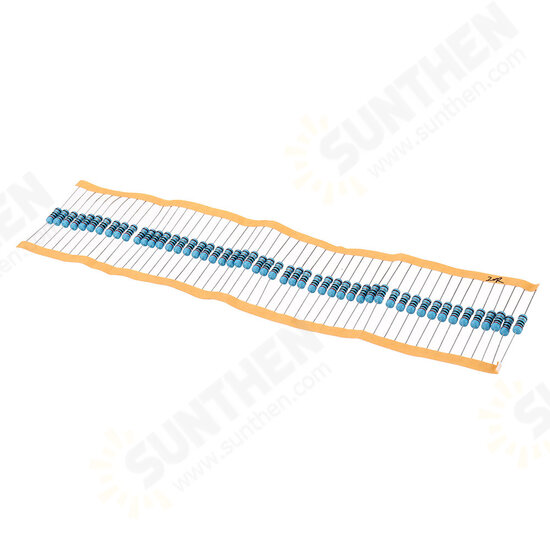 50pcs/pack 1W Metal Film Resistor 1% 20R 20 ohm