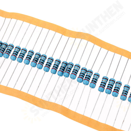 50pcs/pack 1W Metal Film Resistor 1% 20R 20 ohm