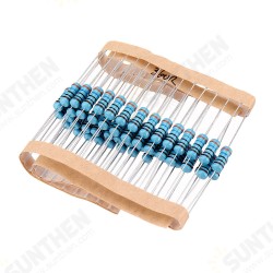 50pcs/pack 1W Metal Film Resistor 1% 360R 360ohm 50pcs/pack 1W Metal Film Resistor 1% 360R 360ohm