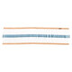 50pcs/pack 1W Metal Film Resistor 1% 360R 360ohm
