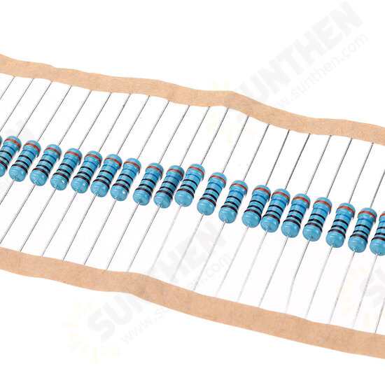 50pcs/pack 1W Metal Film Resistor 1% 360R 360ohm