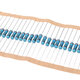 50pcs/pack 1W Metal Film Resistor 1% 360R 360ohm