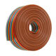 5M 1.27mm Pitch Ribbon Cable 20P Flat Color Rainbow Ribbon Cable Wire Rainbow Cable