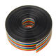 5M 1.27mm Pitch Ribbon Cable 20P Flat Color Rainbow Ribbon Cable Wire Rainbow Cable