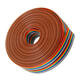 5M 1.27mm Pitch Ribbon Cable 20P Flat Color Rainbow Ribbon Cable Wire Rainbow Cable