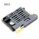 5PCS 91228-3001 6Pin Push Rod Drawer Type SIM Card Holder with Card Holder 5PCS 91228-3001 6Pin Push Rod Drawer Type SIM Card Holder with Card Holder