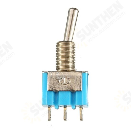 5Pcs 125V 6A ON/ON 3 Pin SPDT Toggle Switch With Waterproof Cover Cap 5Pcs 125V 6A ON/ON 3 Pin SPDT Toggle Switch With Waterproof Cover Cap