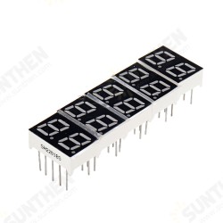 5Pcs 2281BS 0.28 inch LED Digital Tube Two-digit Common Anode Bright Red Light 5Pcs 2281BS 0.28 inch LED Digital Tube Two-digit Common Anode Bright Red Light