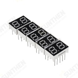 5Pcs 2281BS 0.28 inch LED Digital Tube Two-digit Common Anode Bright Red Light 5Pcs 2281BS 0.28 inch LED Digital Tube Two-digit Common Anode Bright Red Light