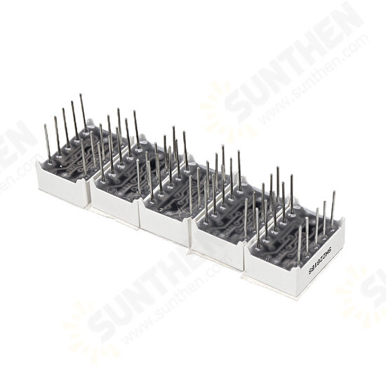 5Pcs 2281BS 0.28 inch LED Digital Tube Two-digit Common Anode Bright Red Light