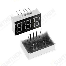 5Pcs 3361AS 0.36 inch LED Digital Tube Three-digit Common Cathode Bright Red Light 5Pcs 3361AS 0.36 inch LED Digital Tube Three-digit Common Cathode Bright Red Light