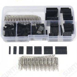 5Pcs 310Pcs 2.54mm Male Female Dupont Wire Jumper With Header Connector Housing Kit 5Pcs 310Pcs 2.54mm Male Female Dupont Wire Jumper With Header Connector Housing Kit