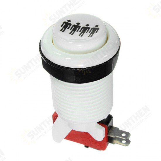 5V Arcade Push Button Durable Long Switch Multicolor 5V Arcade Push Button Durable Long Switch Multicolor
