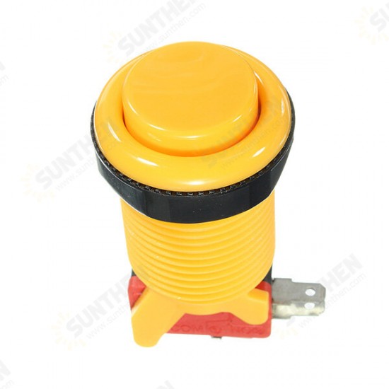 5V Arcade Push Button Durable Long Switch Multicolor