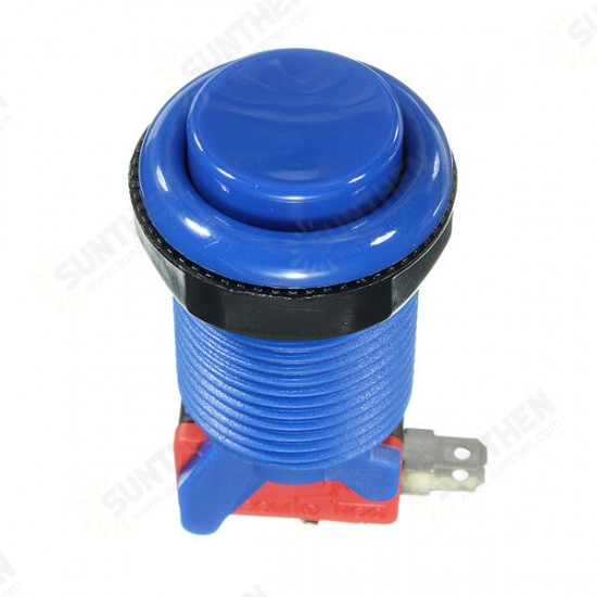 5V Arcade Push Button Durable Long Switch Multicolor