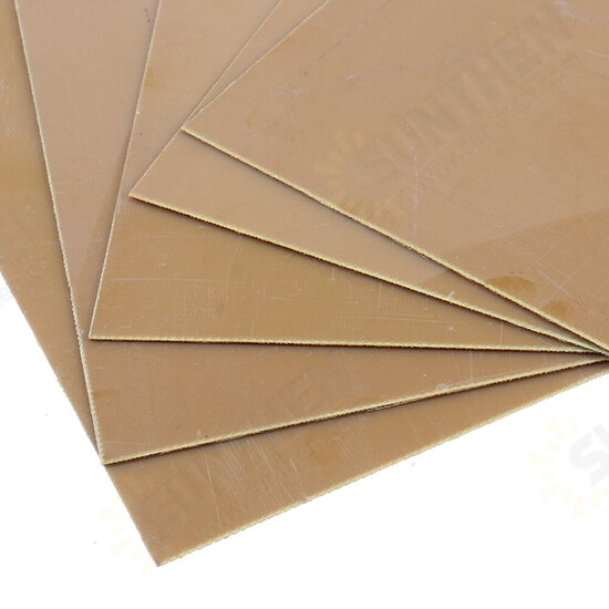 5pcs 100x150x0.8mm Single Side Copper Clad FR4 Laminate PCB Circuit Board