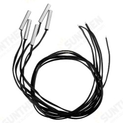 5pcs 10KOhm 1% 3435 0.5M NTC Thermistor Accuracy Temperature Sensor Cable Cylinder Probe High Sensitivity Temperature Sensor Wire 5pcs 10KOhm 1% 3435 0.5M NTC Thermistor Accuracy Temperature Sensor Cable Cylinder Probe High Sensitivity Temperature Sensor Wire