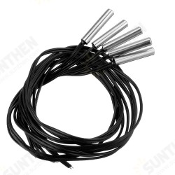 5pcs 10KOhm 1% 3435 0.5M NTC Thermistor Accuracy Temperature Sensor Cable Cylinder Probe High Sensitivity Temperature Sensor Wire 5pcs 10KOhm 1% 3435 0.5M NTC Thermistor Accuracy Temperature Sensor Cable Cylinder Probe High Sensitivity Temperature Sensor Wire