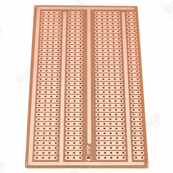 5pcs 5X10cm Single Side Copper Prototype Paper PCB Breadboard 2-3-5 Joint Hole