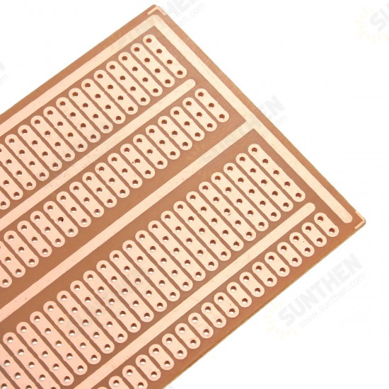 5pcs 5X10cm Single Side Copper Prototype Paper PCB Breadboard 2-3-5 Joint Hole