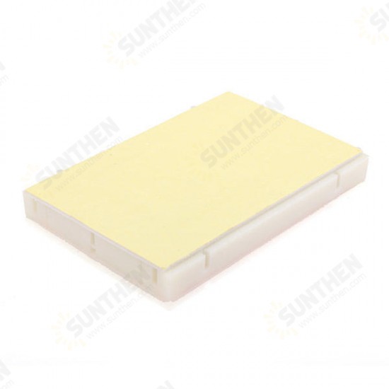 5pcs 8.5 x 5.5cm White 400 Holes Solderless Breadboard For