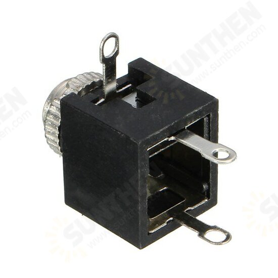 5pcs PCB Panel Mount 3.5mm Female Earphone Jack Socket Connector