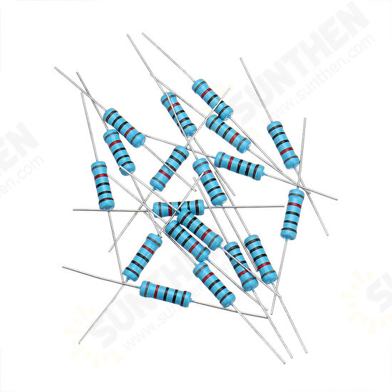 60pcs 2W 820R Metal Film Resistor Resistance 1% 820 ohm Resistor