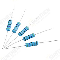 60pcs 3W 47R 47 ohm Metal Film Resistor 1% Error 3w DIP Color Ring Resistance 60pcs 3W 47R 47 ohm Metal Film Resistor 1% Error 3w DIP Color Ring Resistance