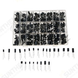 630pcs/set 24 Values High Frequency Electrolytic Capacitor Kit Set 0.1UF-1000UF Aluminum Capacitors for DIY Project Experiments 630pcs/set 24 Values High Frequency Electrolytic Capacitor Kit Set 0.1UF-1000UF Aluminum Capacitors for DIY Project Experiments