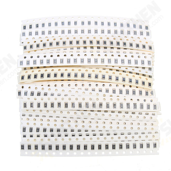 660Pcs 33 Values 20 Each 1206 SMD Resistor Kit Assorted Kit 1ohm-1M ohm 1% Sample Kit 660Pcs 33 Values 20 Each 1206 SMD Resistor Kit Assorted Kit 1ohm-1M ohm 1% Sample Kit