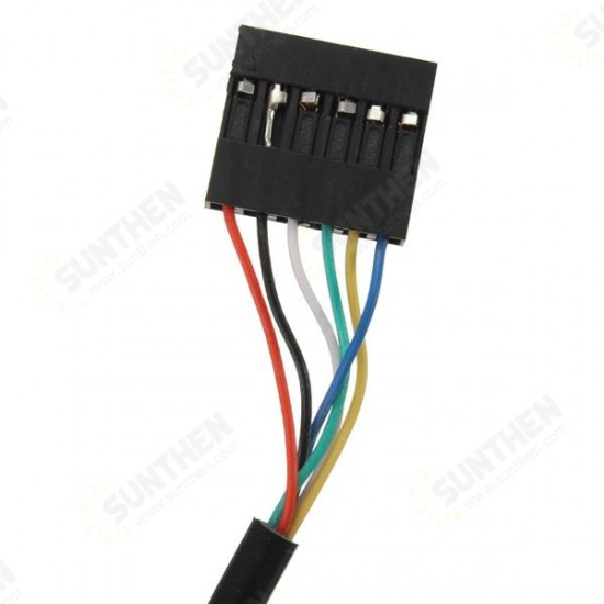 6Pin FTDI FT232RL USB To Serial Adapter Module USB TO TTL RS232 Cable 6Pin FTDI FT232RL USB To Serial Adapter Module USB TO TTL RS232 Cable