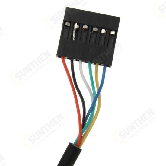 6Pin FTDI FT232RL USB To Serial Adapter Module USB TO TTL RS232 Cable