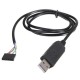6Pin FTDI FT232RL USB To Serial Adapter Module USB TO TTL RS232 Cable