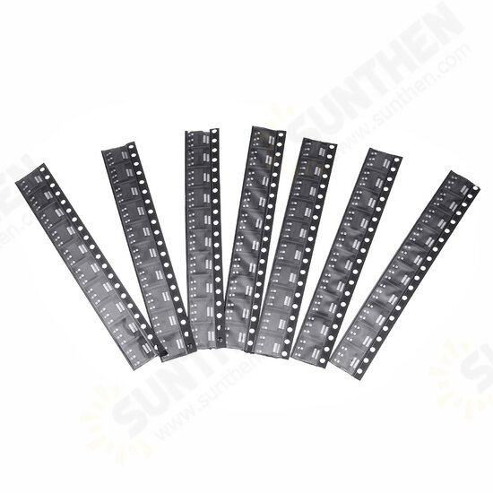 70Pcs AMS1117 Voltage Regulator Kit 1.2V/1.5V/1.8V/2.5V/3.3V/5.0V/ADJ 1117 7 Values Each 10PCS