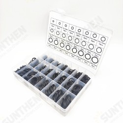 740pcs Boxed Rubber O-Ring Car Air Conditioner Sealing Ring Nitrile Rubber Black 740pcs Boxed Rubber O-Ring Car Air Conditioner Sealing Ring Nitrile Rubber Black