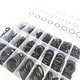 740pcs Boxed Rubber O-Ring Car Air Conditioner Sealing Ring Nitrile Rubber Black