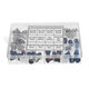 75 Potentiometers B5K B10K B20K B50K B100K ohm Knurled Shaft Single Linear Rotary Cone Volume Control Potentiometer Kit 75 Potentiometers B5K B10K B20K B50K B100K ohm Knurled Shaft Single Linear Rotary Cone Volume Control Potentiometer Kit