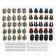 75 Potentiometers B5K B10K B20K B50K B100K ohm Knurled Shaft Single Linear Rotary Cone Volume Control Potentiometer Kit 75 Potentiometers B5K B10K B20K B50K B100K ohm Knurled Shaft Single Linear Rotary Cone Volume Control Potentiometer Kit