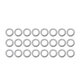 75 Potentiometers B5K B10K B20K B50K B100K ohm Knurled Shaft Single Linear Rotary Cone Volume Control Potentiometer Kit 75 Potentiometers B5K B10K B20K B50K B100K ohm Knurled Shaft Single Linear Rotary Cone Volume Control Potentiometer Kit