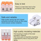 75pcs For 221 Electrical Connectors Wire Block Clamp Terminal Cable Reusable Mini Quick Home Wire Terminal Connector 75pcs For 221 Electrical Connectors Wire Block Clamp Terminal Cable Reusable Mini Quick Home Wire Terminal Connector
